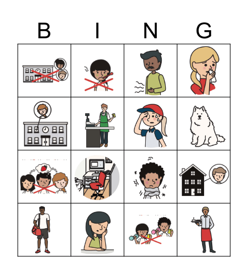 TO BE Bingo Card