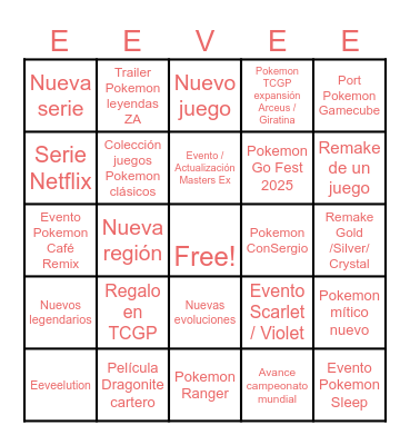 Pokemon Day 2025 Itzel & Alex Bingo Card