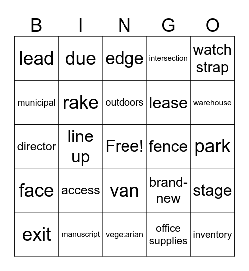 Buổi 55 - PMP Test 6 - Giải đề 16 - Listening Bingo Card