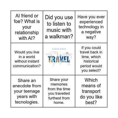 Human Bingo Card