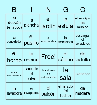 SP2 U2: Terms 1-35 Bingo Card