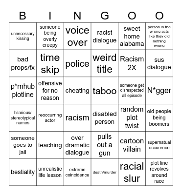Tomorrow's teaching Bingo Card