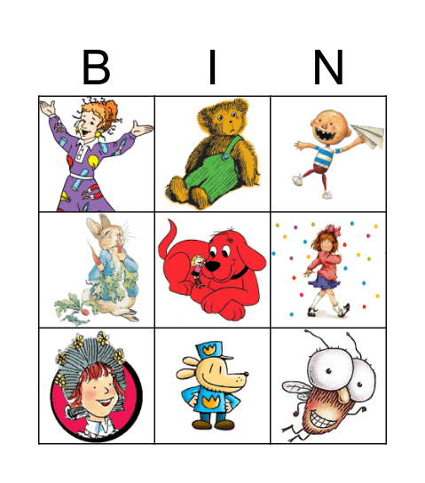 Children's Book Week! Bingo Card