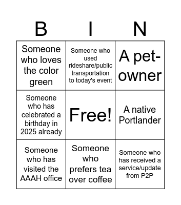 3/1 SOLAR Oregon event bingo Card