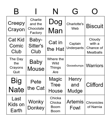 Nevada Reading Week Class Bingo Monday Bingo Card