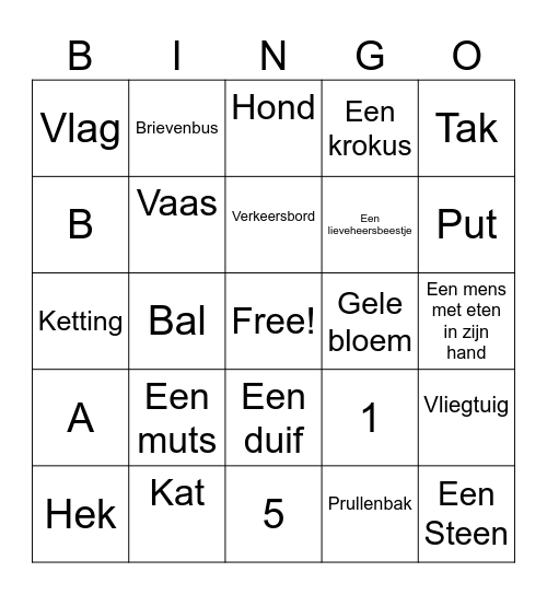 Untitled Bingog Bingo Card