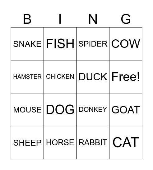 Revision Bingo 4th Bingo Card