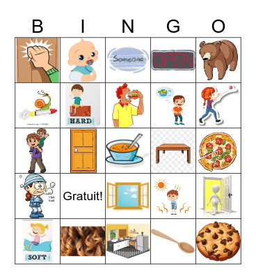 Boucles Violettes Bingo Card