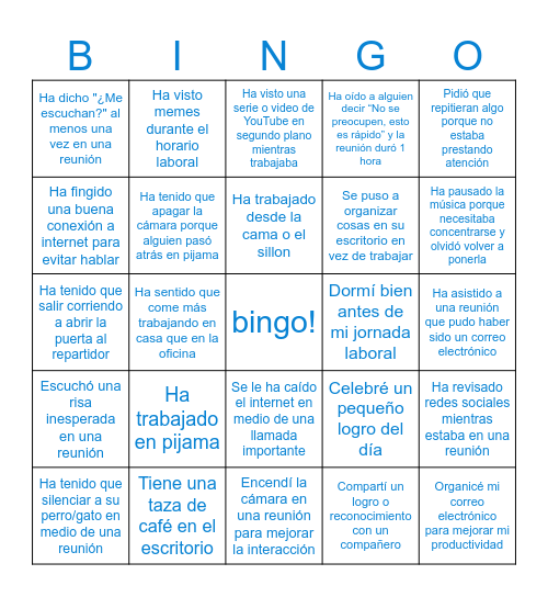 bingo game Bingo Card