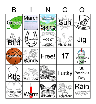 March Bingo Card