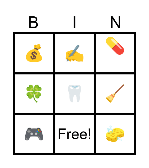 irl dailies Bingo Card