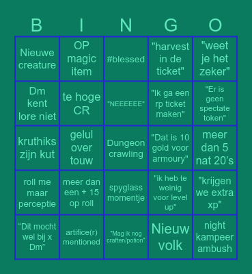 Ecosysteem van de zee Bingo Card