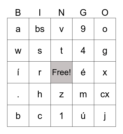 Anamnesefragen Bingo Card