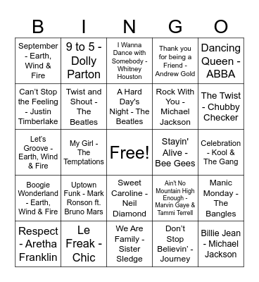 CASO Social Work Day Bingo Card