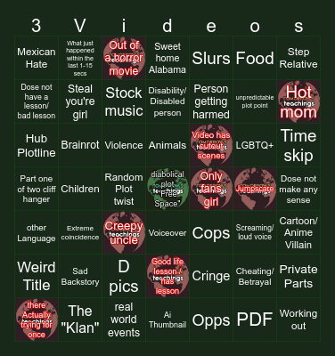 Ultimate Tomorrow's Teachings Bingo Card Bingo Card