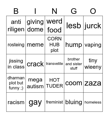Untitletomorrows techings Bingo Card