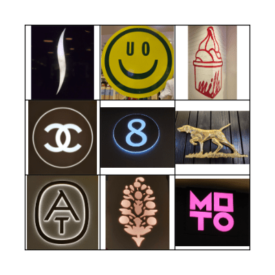 Find that Logo! Bingo Card