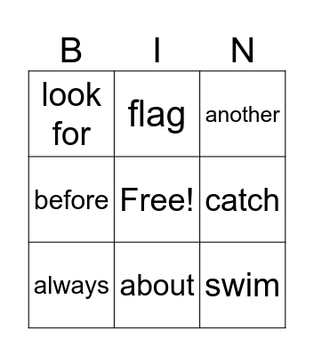Purim Bingo Card