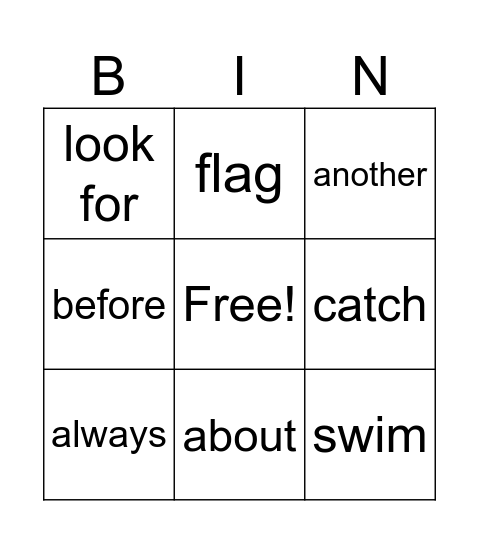 Purim Bingo Card