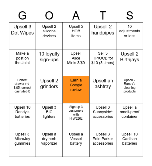 Sunnyside* Naperville March Bingo! Bingo Card