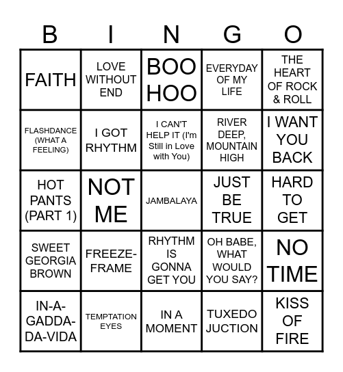 MB #79   -  JAMBALAYA Bingo Card