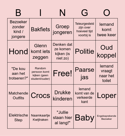 Kompagnie! Bingo Card