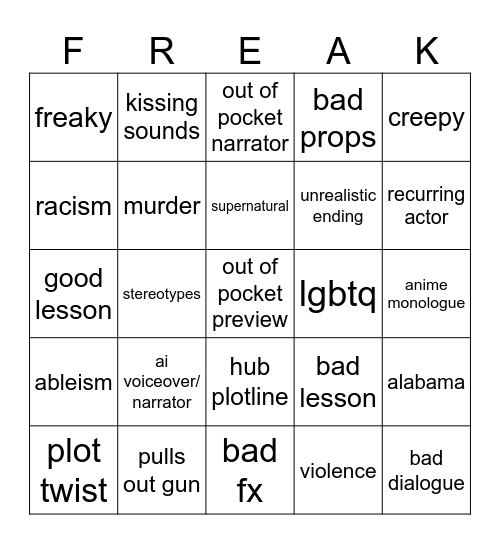 Tomorrow's Teachings Bingo Card