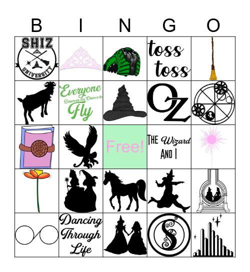 Wicked Birthday Bingo! Bingo Card