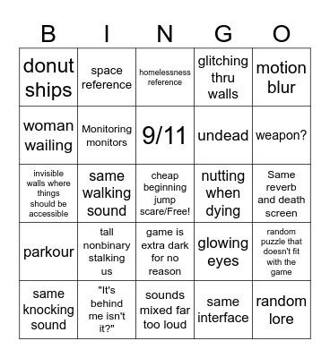 boycott dark phobia Bingo Card