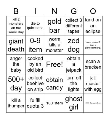 Number Bingo 1-75 Bingo Card