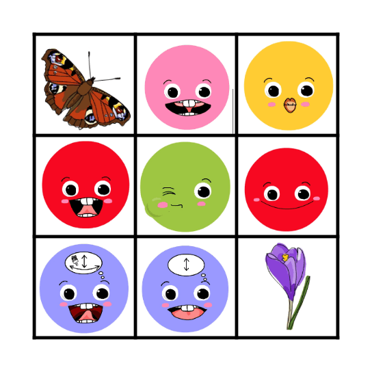 Bingo logopedyczne Bingo Card