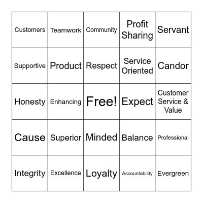 Code Bingo!! Bingo Card