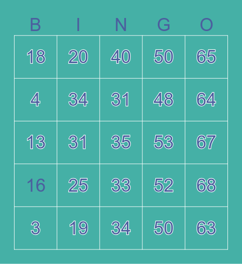 Bingo 1 70 Bingo Card bingo-1-70-bingo-card
