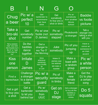 Thee Baddies Unofficial ‘25 Bingo Card