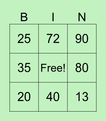 So very funny Bingo Card