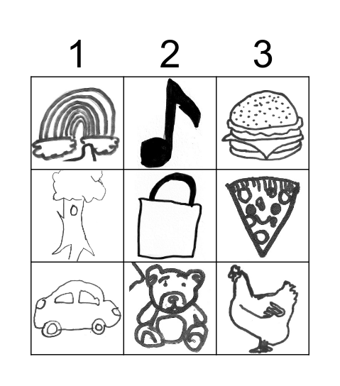 FASCHINGS-BINGO Card