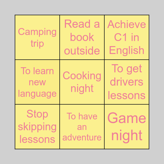🔥Spring trap🔥 Bingo Card