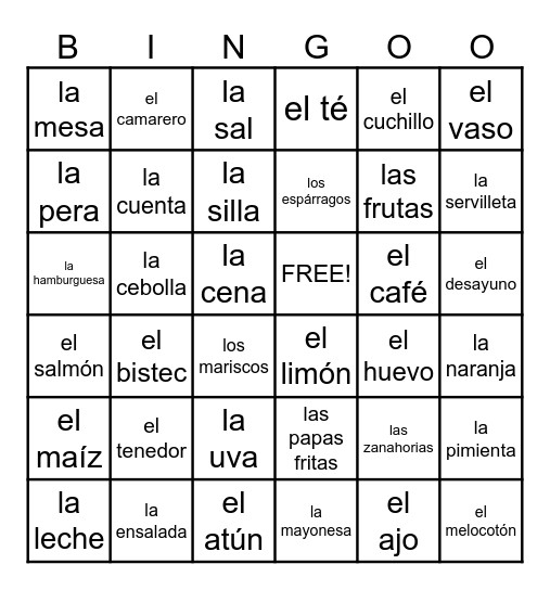 S2L2 Unit Bingo Card