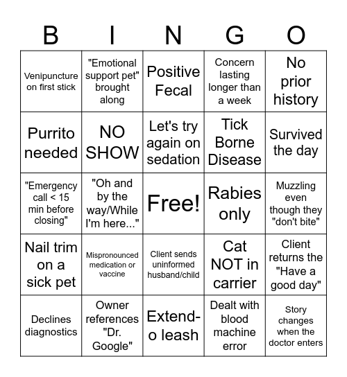 LCVC St. Paddy's Day BINGO 2025 Bingo Card