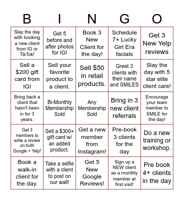 March Madness Concierge 2025 Bingo Card