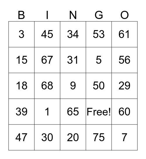 Consejo Barrial Parque Virgen de Fatima Bingo Card