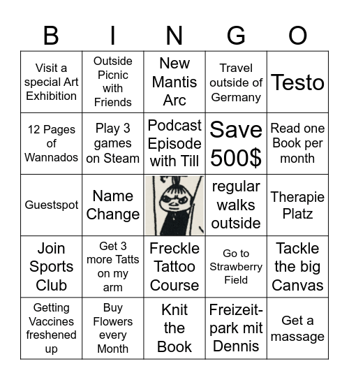 2025 Bingo Card