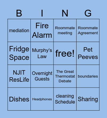 BINGO BOND Bingo Card