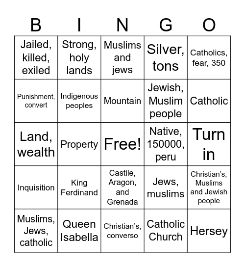 Kanwar, Elliot, laurel bingo Card