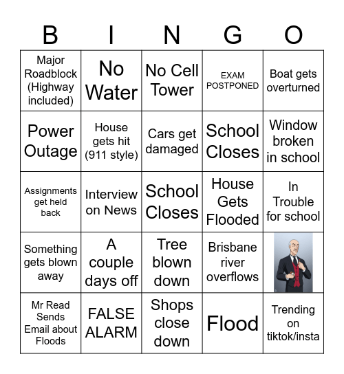ALFREDDDDDDDD Bingo Card