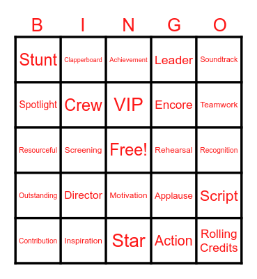 EMPLOYEE APPRECIATION WEEK 2025 Bingo Card