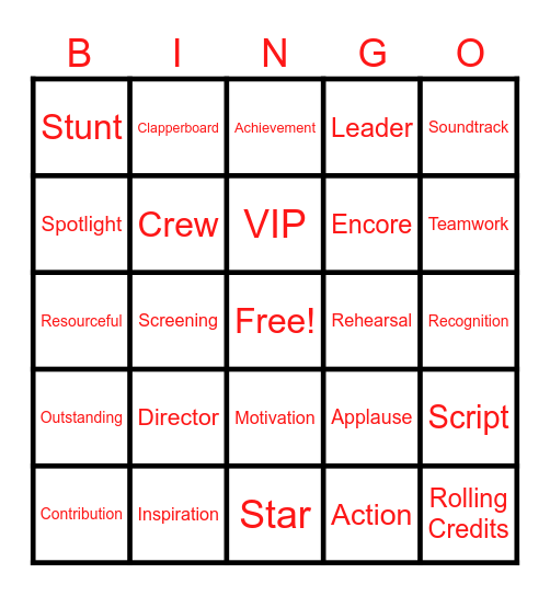 EMPLOYEE APPRECIATION WEEK 2025 Bingo Card
