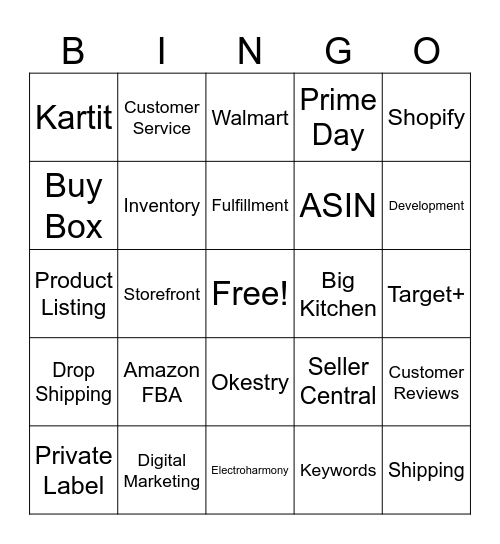 W9Y Bingo Card