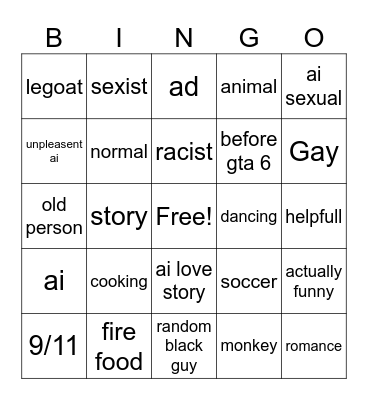 insta reels bingo pt2 Bingo Card