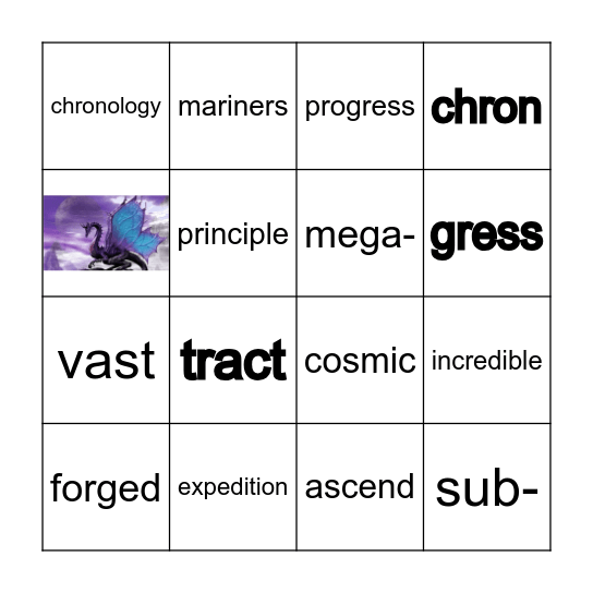 Grade 5: Module 7  Week 1 Bingo Card